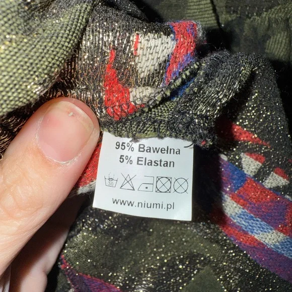 Niumi Camo Fit and Flare Sweater Dress - Picture 4 of 4